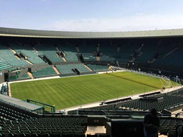 Wimbledon, Court No. 1, section: 37, row: R, seat: 245