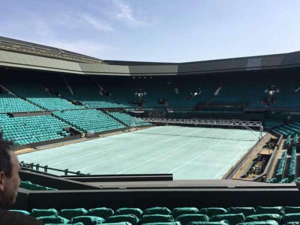 Wimbledon, Centre Court, section: 205, row: F, seat: 156