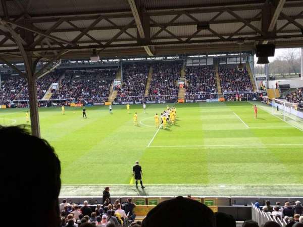 Craven Cottage, section: B, row: N, seat: 13
