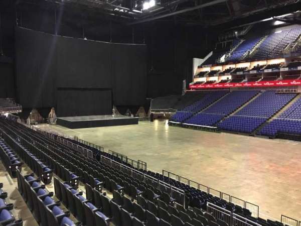 The O2, London, section: 104, row: T, seat: 124