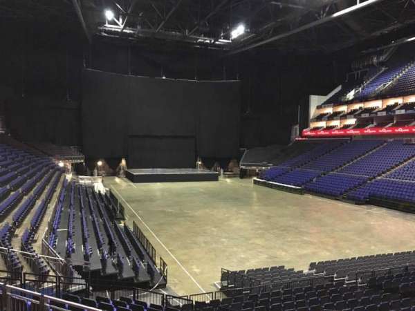 The O2, London, section: 105, row: T, seat: 158