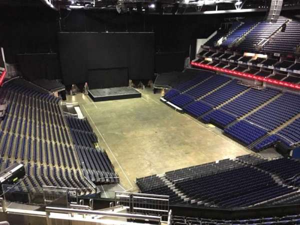 The O2, London, section: 409, row: L, seat: 664