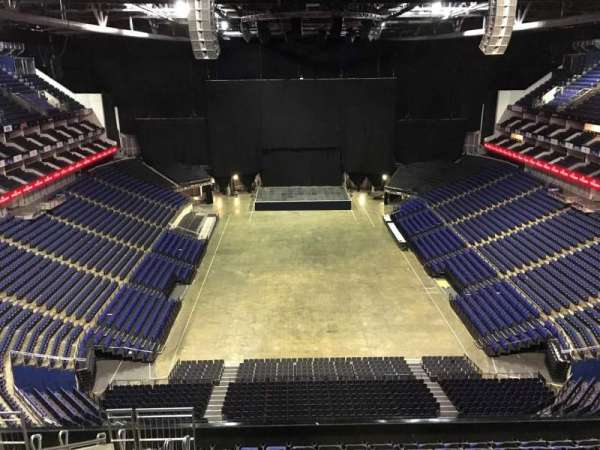The O2, London, section: 411, row: L, seat: 714