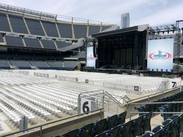 Soldier Field, section: 108, row: 6, seat: 11