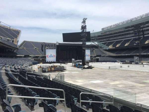 Soldier Field, section: 128, row: 7, seat: 9
