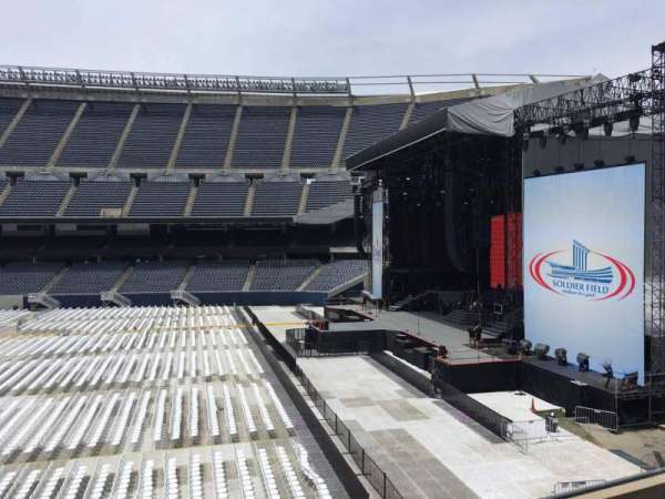 Soldier Field, section: 205, row: 4, seat: 9