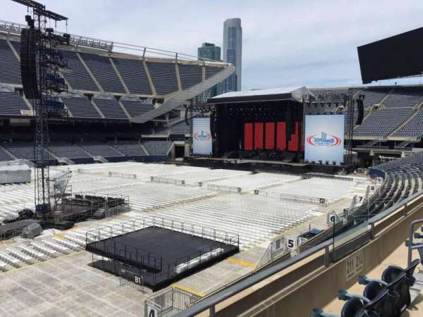 Soldier Field, section: 211, row: 3, seat: 9
