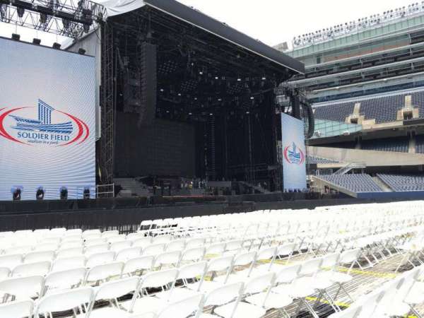 Soldier Field, section: A6, row: 13, seat: 12