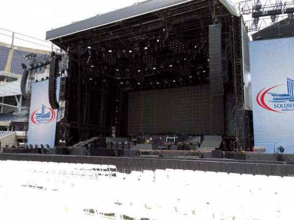 Soldier Field, section: A2, row: 13, seat: 10