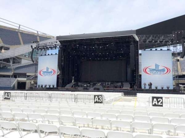 Soldier Field, section: B2, row: 10, seat: 15