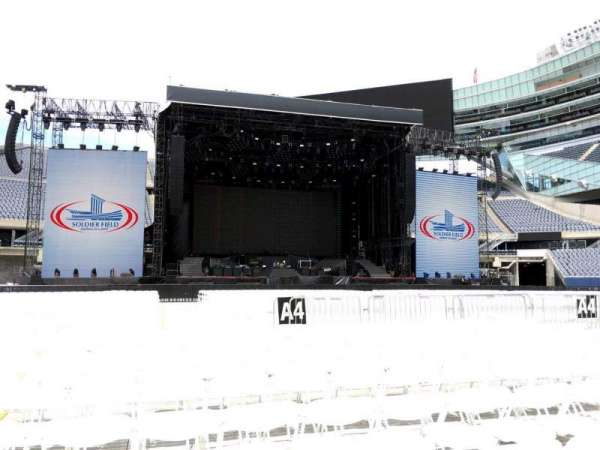 Soldier Field, section: B4, row: 10, seat: 19