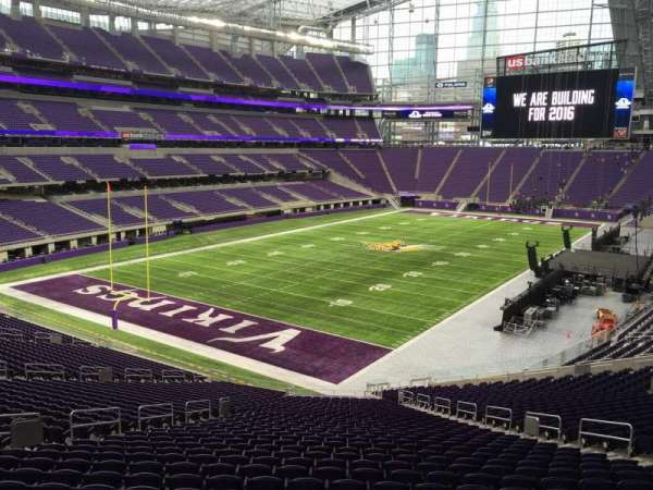 U.S. Bank Stadium, section: 116, row: 14, seat: 14