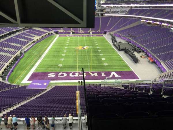 U.S. Bank Stadium, section: 223, row: 18, seat: 6