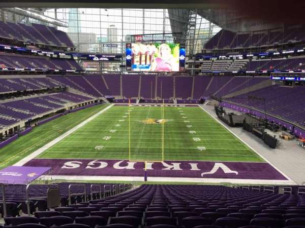 U.S. Bank Stadium, section: 119, row: 42, seat: 35