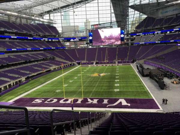 U.S. Bank Stadium, section: 118, row: 42, seat: 26