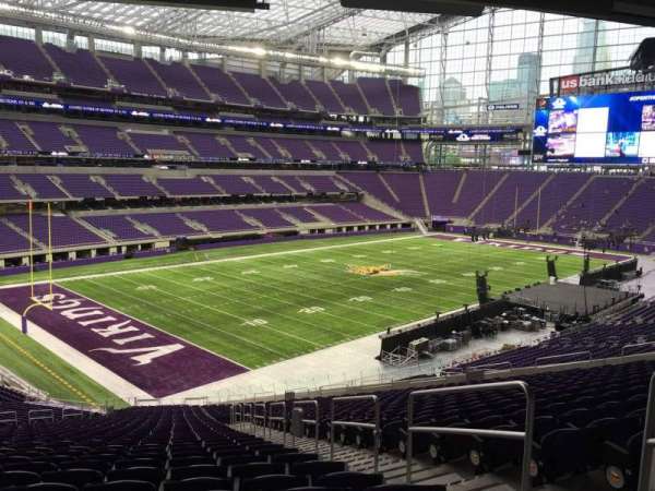 U.S. Bank Stadium, section: 114, row: 41, seat: 2