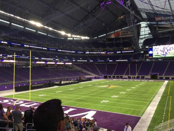 U.S. Bank Stadium, section: 138, row: 20, seat: 24