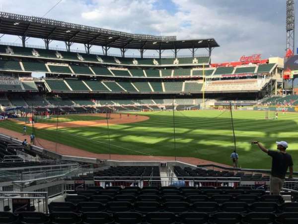 Truist Park, section: 110, row: 10, seat: 6