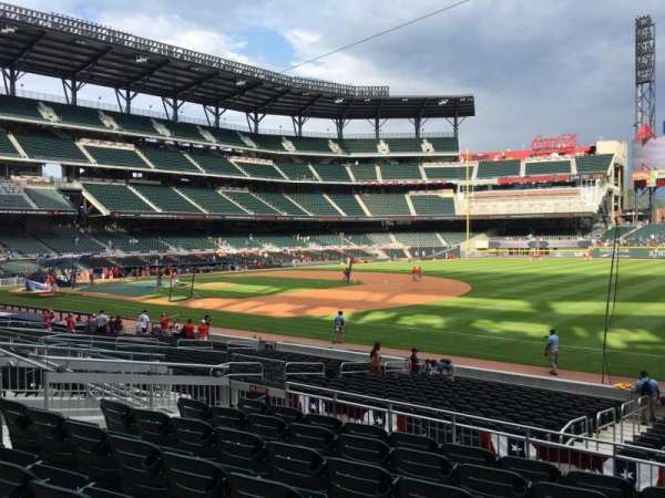 Truist Park, section: 113, row: 7, seat: 12
