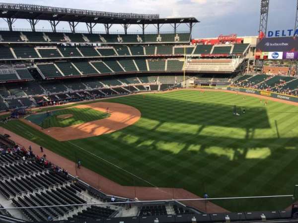 Truist Park, section: 312, row: 6, seat: 7