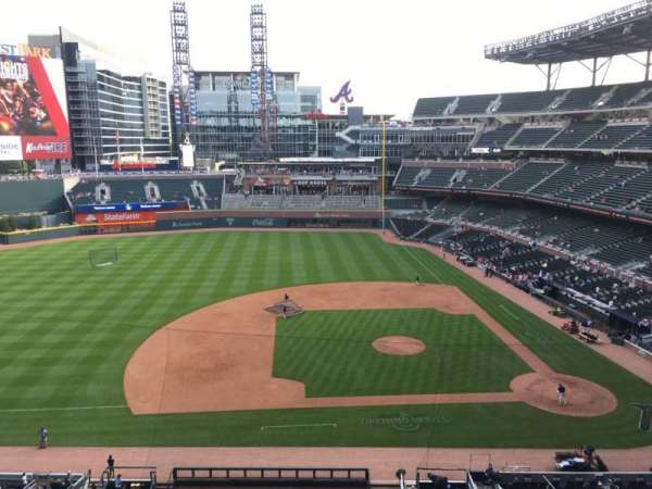 Truist Park, section: 331, row: 3, seat: 16