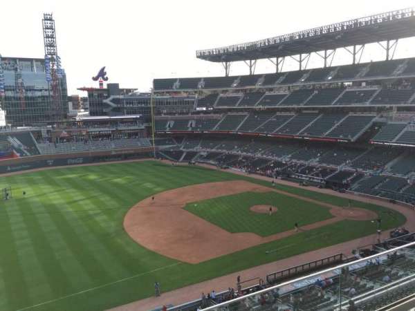 Truist Park, section: 337, row: 3, seat: 15