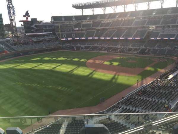 Truist Park, section: 342, row: 4, seat: 8