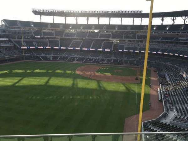 Truist Park, section: 345, row: 3, seat: 17