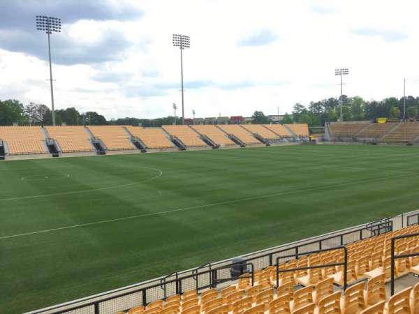 Fifth Third Bank Stadium, section: 102, row: L, seat: 11