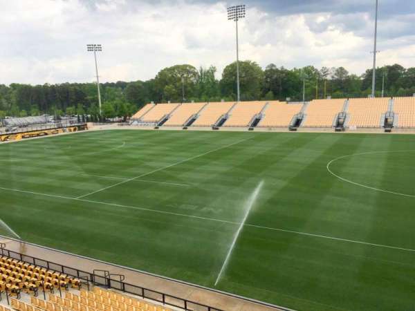 Fifth Third Bank Stadium, section: Outdoor Box, row: 1