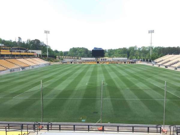 Fifth Third Bank Stadium, section: 116