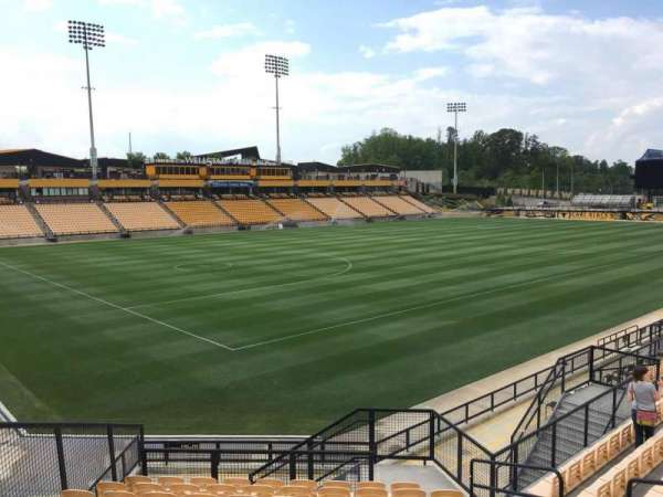 Fifth Third Bank Stadium, section: 120, row: Q, seat: 8