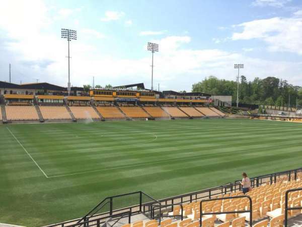 Fifth Third Bank Stadium, section: 121, row: R, seat: 10