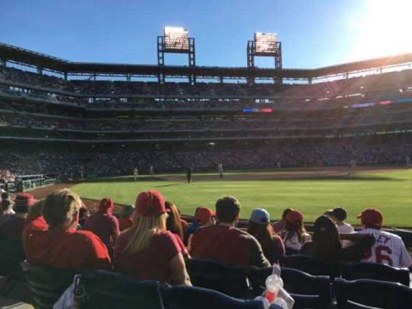Citizens Bank Park, section: 109, row: 7, seat: 14