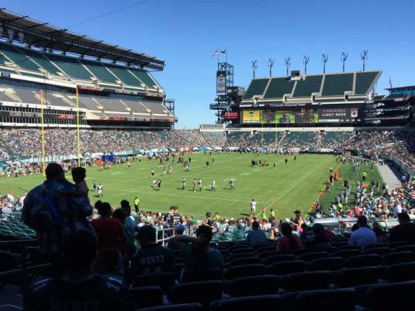 Lincoln Financial Field, section: 112, row: 30, seat: 12