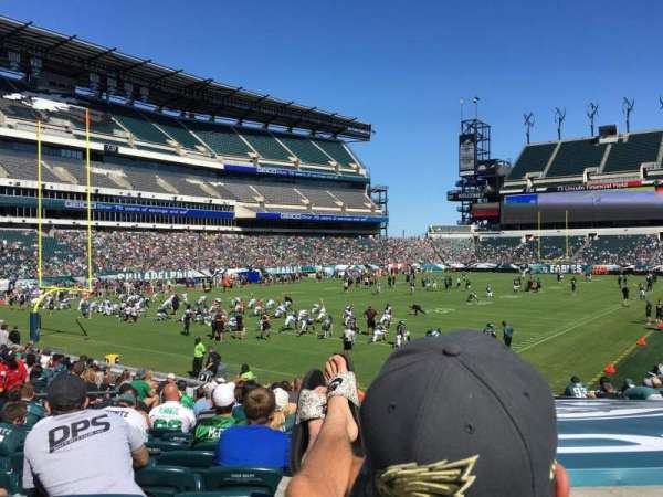 Lincoln Financial Field, section: 114, row: 16, seat: 24