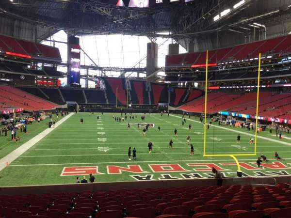 Mercedes-Benz Stadium, section: 120, row: 23, seat: 12