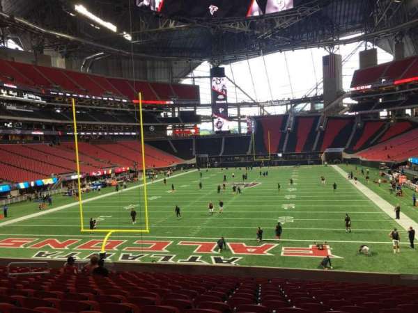 Mercedes-Benz Stadium, section: 118, row: 25, seat: 10