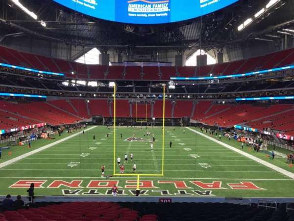 Mercedes-Benz Stadium, section: 101, row: 30, seat: 13