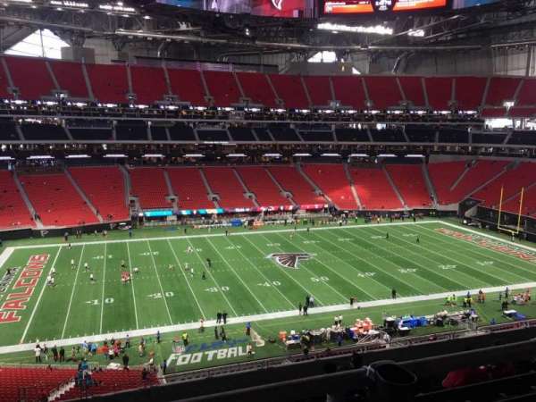 Mercedes-Benz Stadium, section: 240, row: 12A, seat: 19