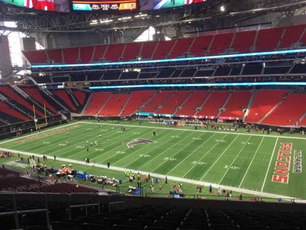 Mercedes-Benz Stadium, section: 232, row: 12, seat: 28