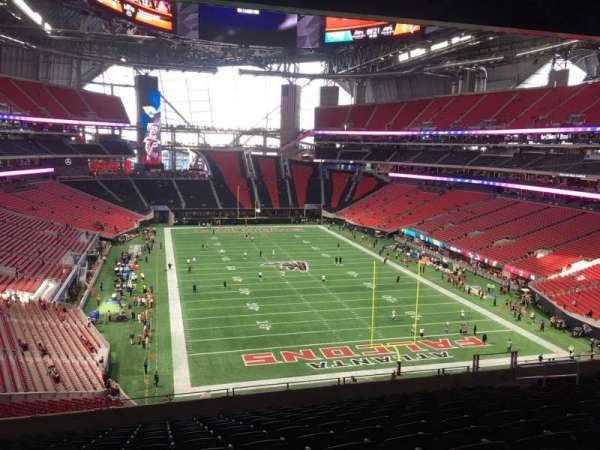 Mercedes-Benz Stadium, section: 226, row: 12, seat: 2