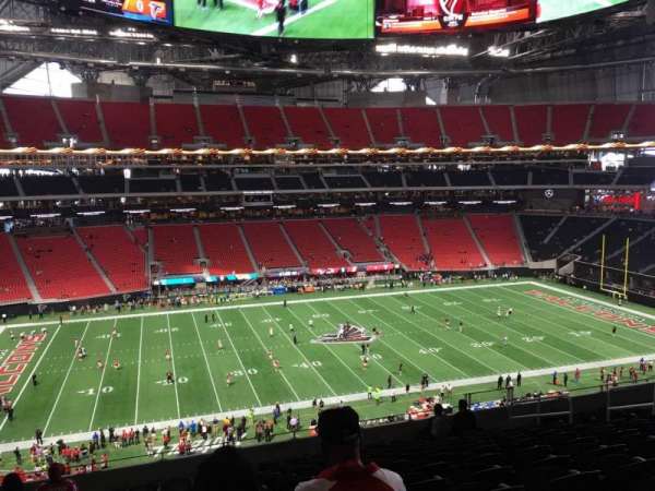 Mercedes-Benz Stadium, section: 214, row: 12, seat: 12