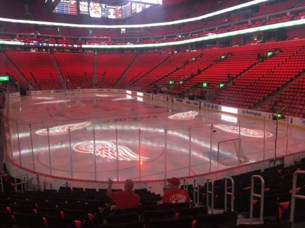 Little Caesars Arena, section: 104, row: 13, seat: 3