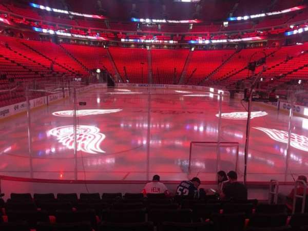 Little Caesars Arena, section: 103, row: 8, seat: 5
