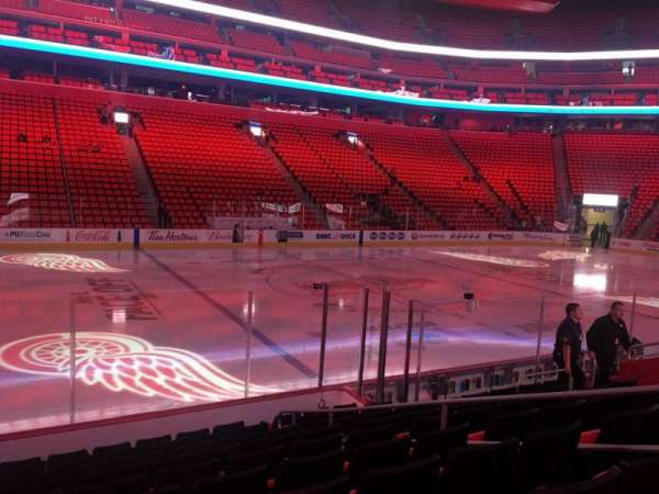 Little Caesars Arena, section: 124, row: 10, seat: 14