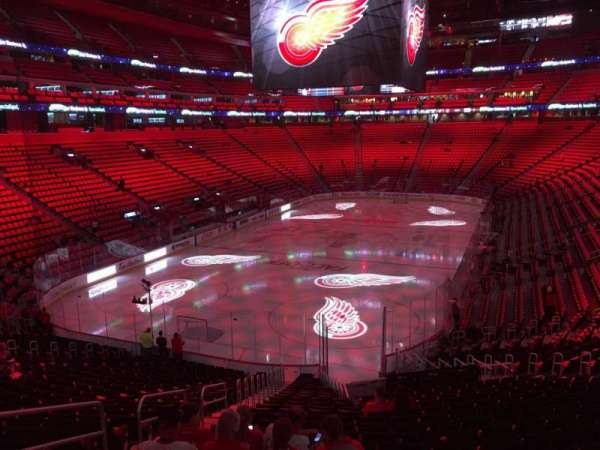 Little Caesars Arena, section: 114, row: 25, seat: 22