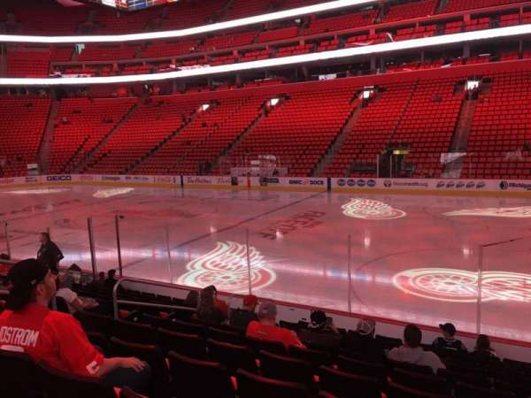Little Caesars Arena, section: 119, row: 11, seat: 11