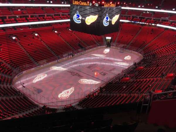 Little Caesars Arena, section: 231, row: 6, seat: 6