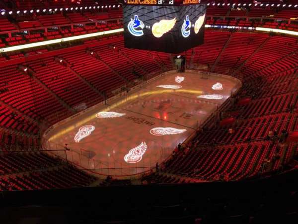 Little Caesars Arena, section: 231, row: 6, seat: 19